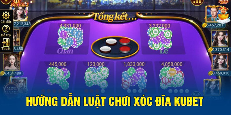 Hướng dẫn luật chơi xóc đĩa Kubet 