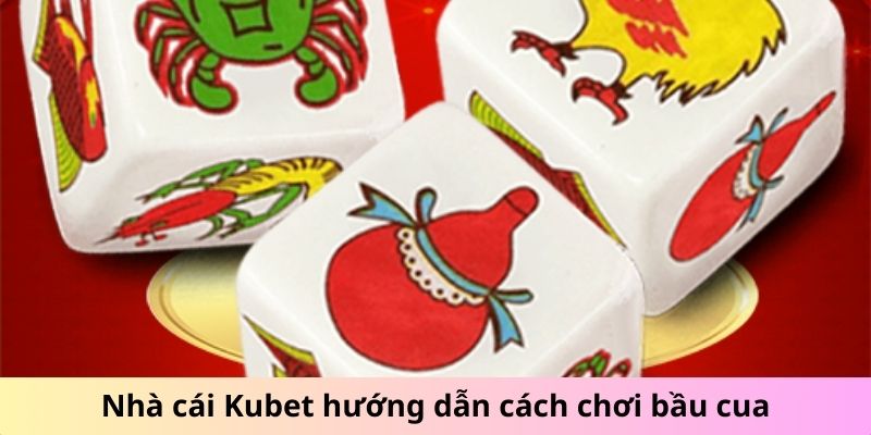 Nhà cái Kubet hướng dẫn cách chơi bầu cua